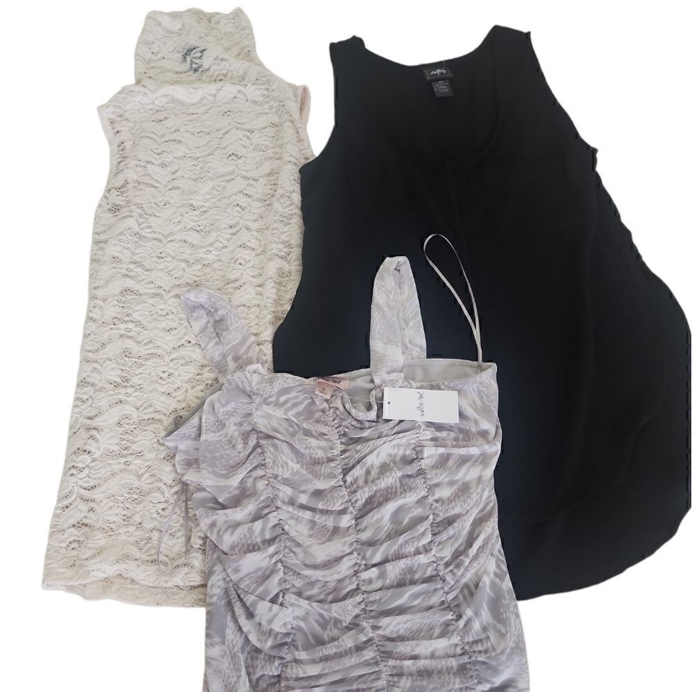 Lot of 3 Tops Various Brands XS and Small